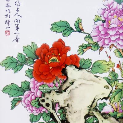 TRANH SỨ HỌA TIẾT TỨ QUÝ